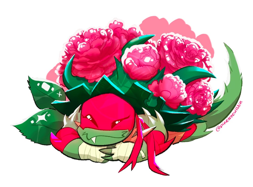 Image of Camelia Raph Sticker
