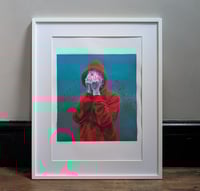 Image 1 of (With)out Hand Finished Print Blue Left