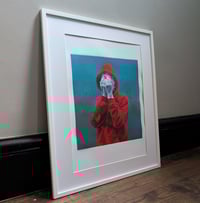 Image 2 of (With)out Hand Finished Print Blue Left