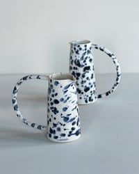 Image 2 of Large Flower Jug - Blueberry