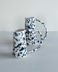 Image 1 of Large Flower Jug - Blueberry