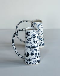 Image 3 of Large Flower Jug - Blueberry