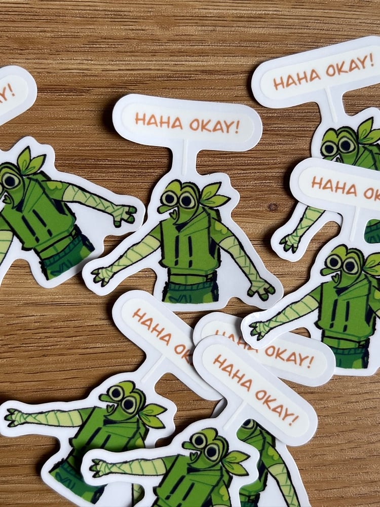 Image of OK! Mikey Sticker