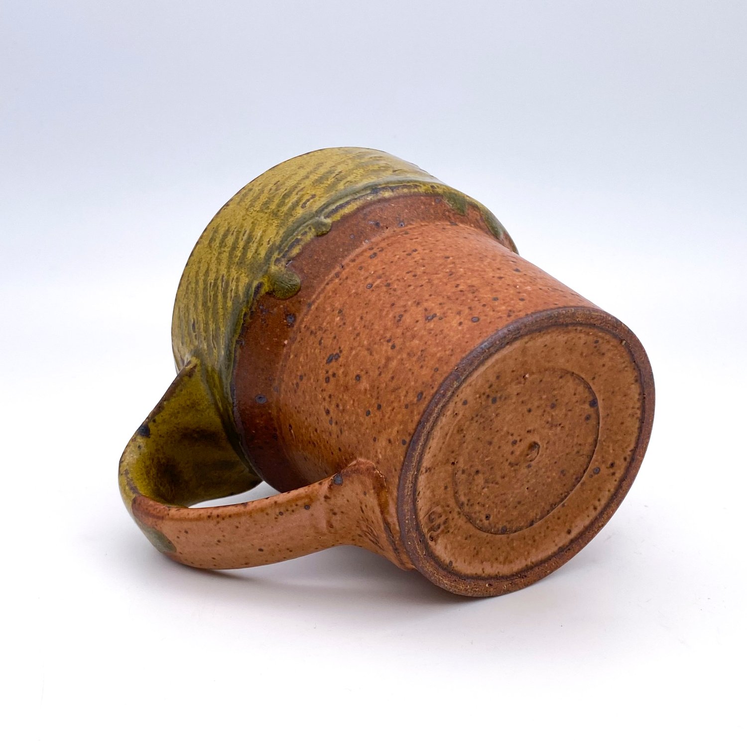 Image of Coffee Mug (yellow+salmon)