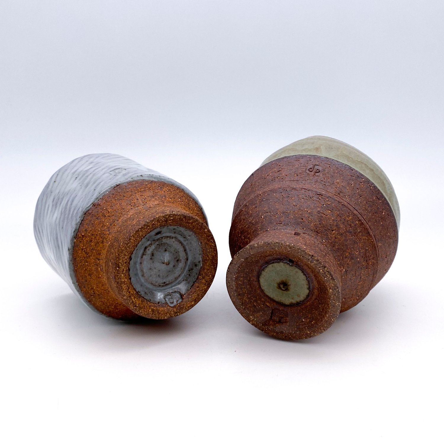 Image of Pair of Cups (blue+green)