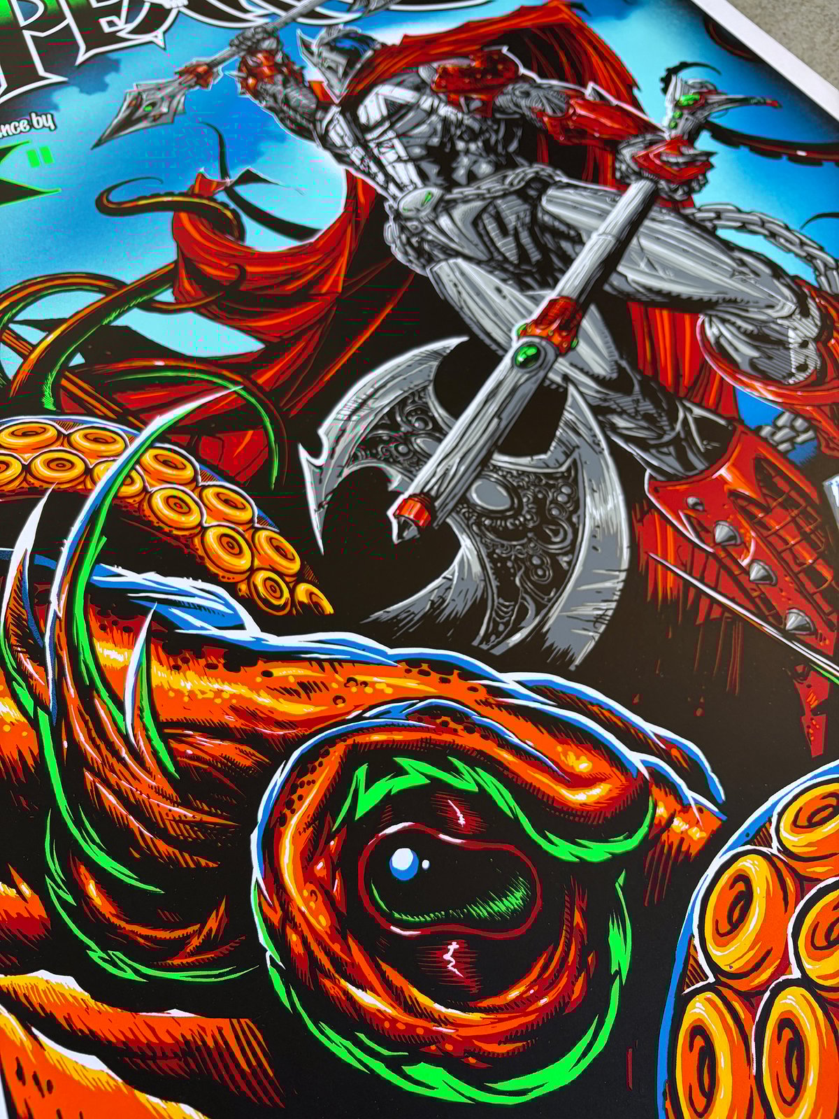 F4D Studios — Pearl Jam Copenhagen 2012 Poster