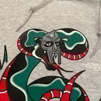 Image 3 of NO SNAKES ALIVE HOODIE (Gray)