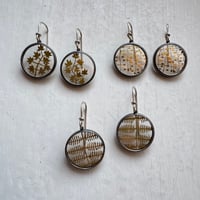 Image 4 of Botanicals under glass earrings 