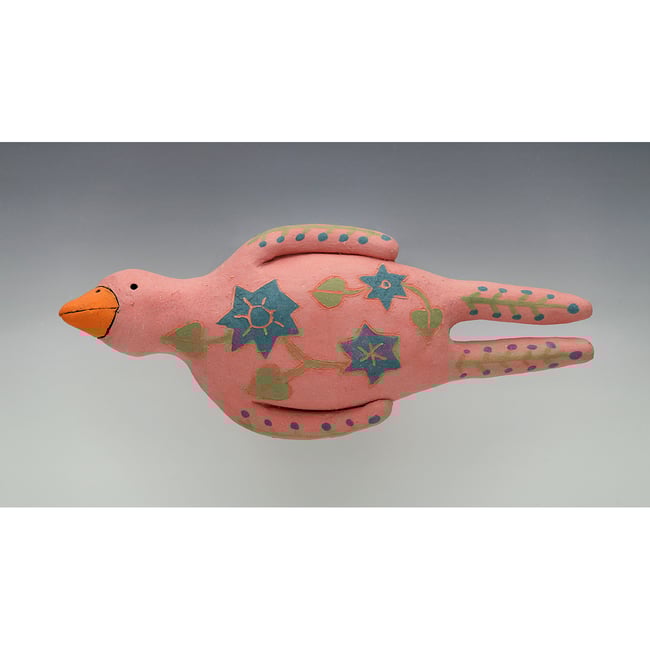 Pink Flying Bird Wally