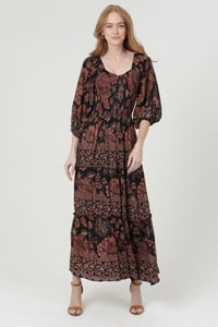 Image 2 of Winter Floral Maxi 