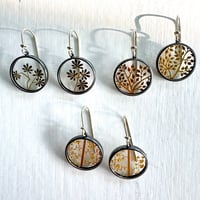 Image 5 of Sm Botanicals under glass earrings 