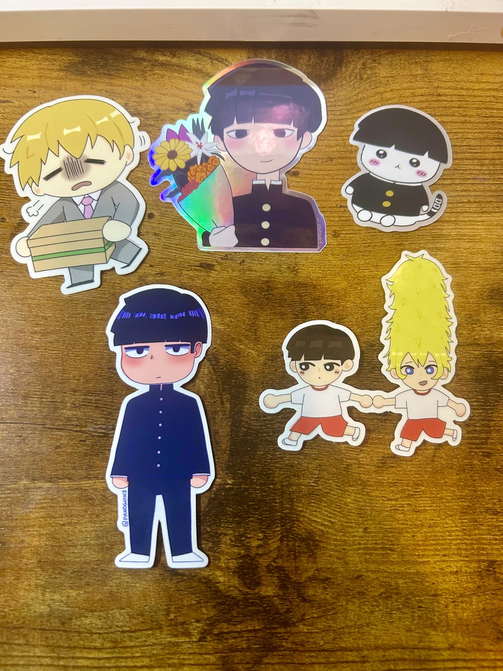 Image of mob psycho 100 stickers 