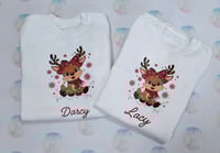 Christmas Personalised raindeer sweaters 