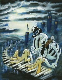 Dem Bones 8.5"X11" Art Print