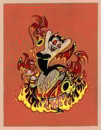 Hot Plate OK 8.5"X11" Art Print