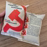 The Communist Manifesto Catnip Pillow Toy