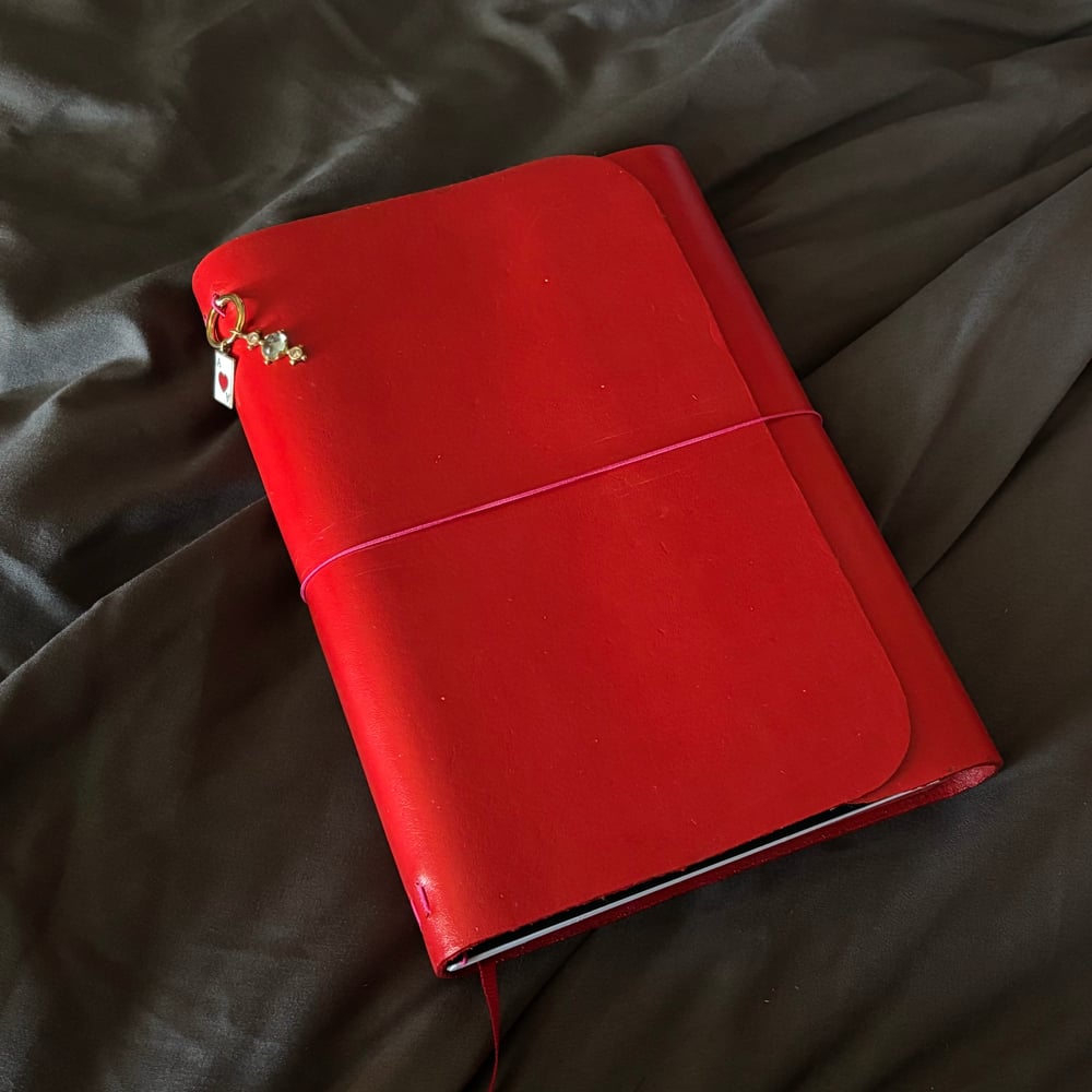 Image of Handmade Leather Journal Cover