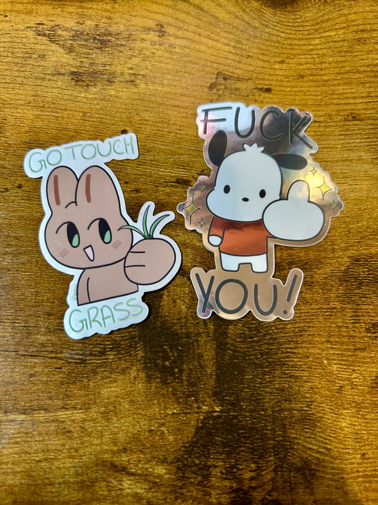 Image of random stickers