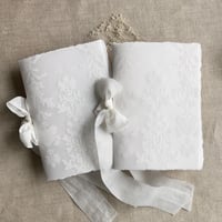 Image 4 of Elysea wedding vow book set of 2 - 1 his vows + 1 her vows