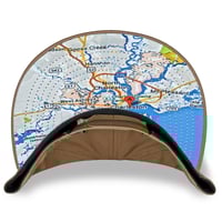 Image 2 of The Cap with the Map™ – Khaki
