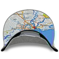 Image 2 of The Cap with the Map™ – Heather Grey