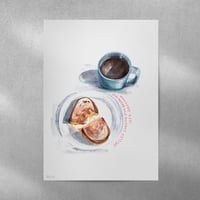 ‘Grilled Chz For Breakfast’ Illustration