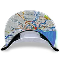 Image 2 of The Cap with the Map™ – White