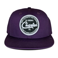 Image 1 of The Cap with the Map™ –Eggplant