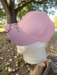 Image 3 of PINK CHERRY BLOSSOM HAT