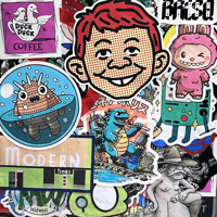 Image 2 of "ALFRED" STICKERS