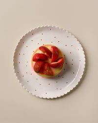 Image 2 of Red Dotty Plate