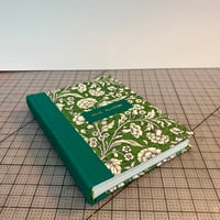 Image 1 of Risograph Snail Planner - Green Floral Cover