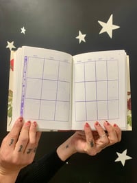 Image 3 of Risograph Snail Planner - Green Floral Cover