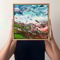 Image 1 of 'Coastal no.63' - 30x30cm, FRAMED