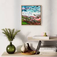 Image 3 of 'Coastal no.63' - 30x30cm, FRAMED