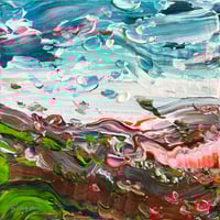 Image 4 of 'Coastal no.63' - 30x30cm, FRAMED