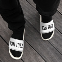 Image 2 of T3N TOEZ SLIDES WHT (MEN)