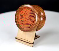 Image 2 of Queensland Australia Silver Wattle "We The People" yo-yo, #2025-281