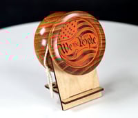 Image 5 of Queensland Australia Silver Wattle "We The People" yo-yo, #2025-281