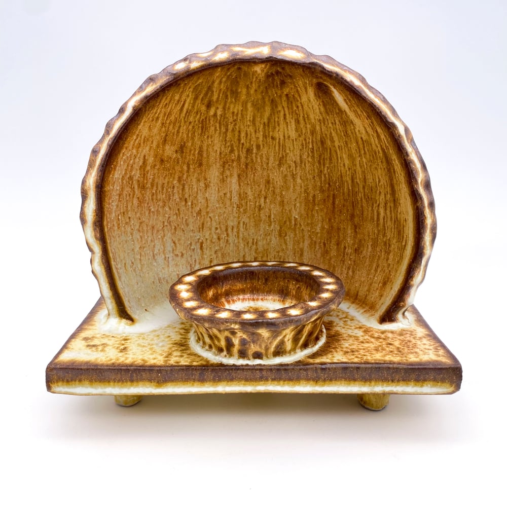 Image of Candle Sconce (marshmallow)