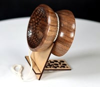 Image 2 of Dragon Scale English Walnut yo-yo, #2025-282