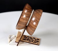 Image 3 of Dragon Scale English Walnut yo-yo, #2025-282