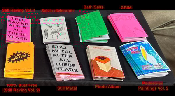 Image of Available Zines