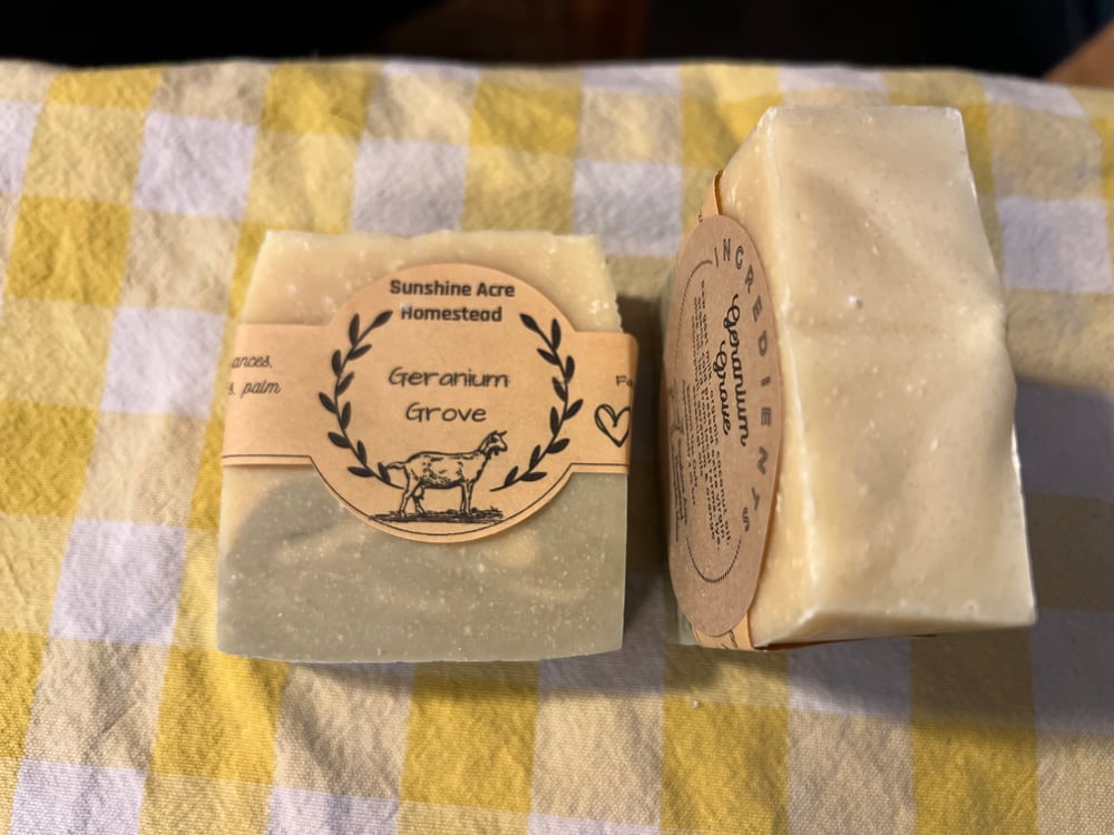 Image of Raw Goat Milk Soaps- large