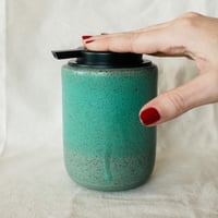 Image 2 of Soap Dispenser - Moss Green