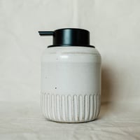 Image 1 of Soap Dispenser - Carved