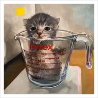 "May thy measuring cupeth ever be filleth" Print