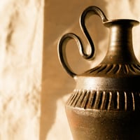 Image 3 of Bronze Single-Handled Amphora