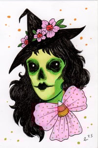 Image 6 of halloween warm-up drawings