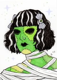 Image 5 of halloween warm-up drawings